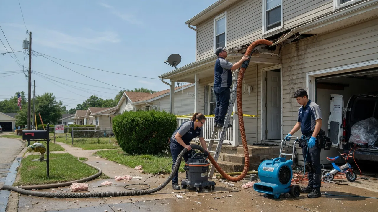 Water Damage Restoration in Carmi, IL near me